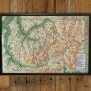 Carte en relief LA VANOISE :: 3D MAP