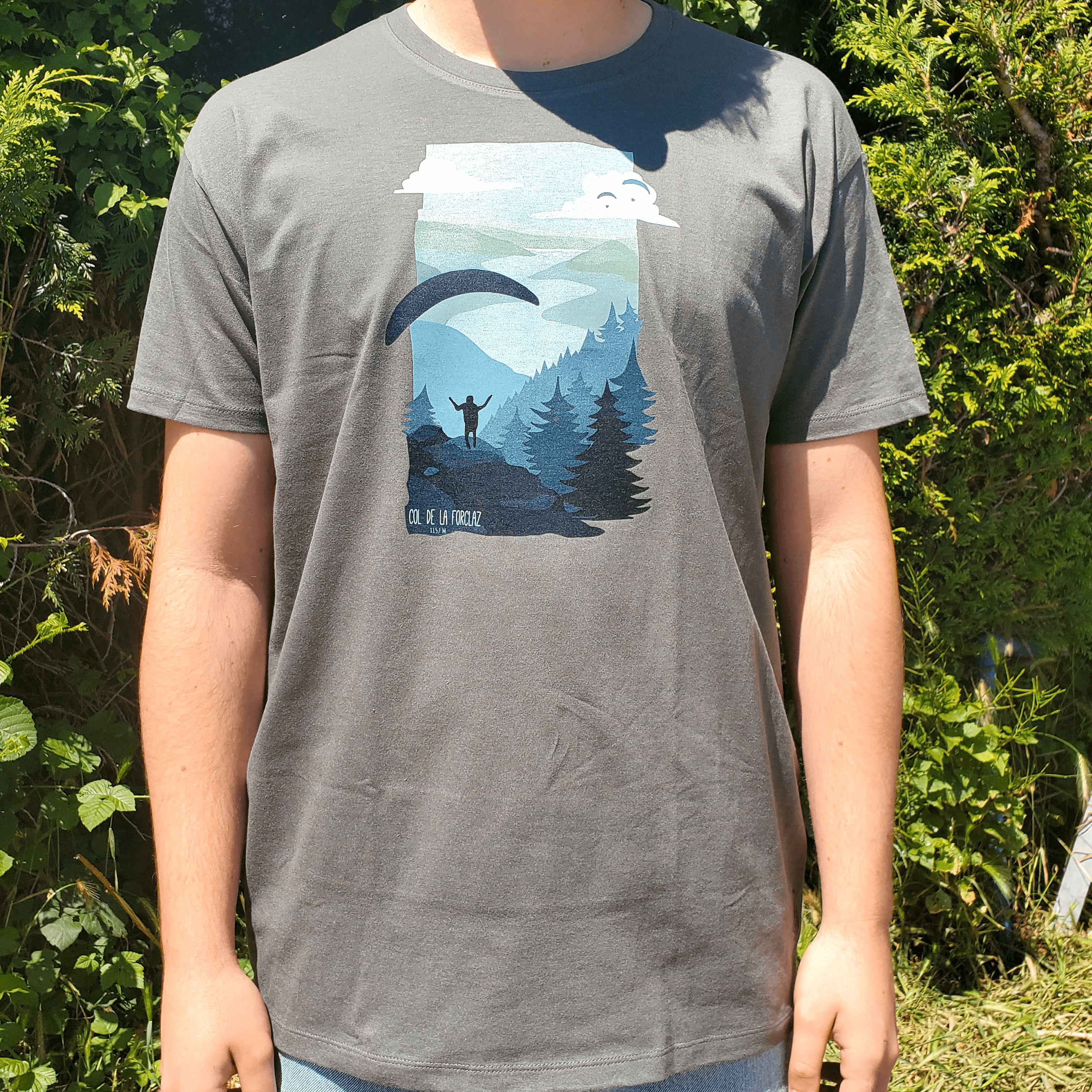 Tee-shirt bio Forclaz :: TURBULENCE